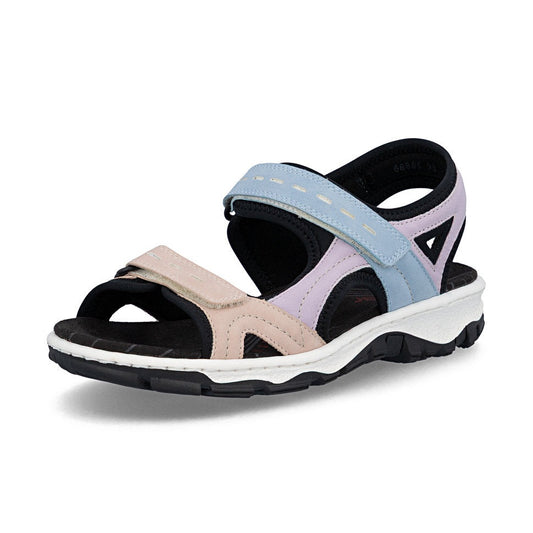 Rieker Casual Walking Sandal 68866-93 MULTI
