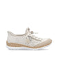 Rieker N42v3Beige Elasticated Slip On Shoe N42V3-60