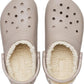 Crocs 207010 BONE Lined Classic Clog  207010-2YB