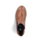 Rieker Ladies Boot 72254 Classic elastic sided boot with zip TAN 72254-24