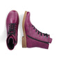 Rieker Ankle Boot with lace and Zip 73512-30 PURPLE 