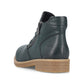 Rieker Ladies Boot 73553-54 Casual Ankle boot with double Zip GREEN 73553-54