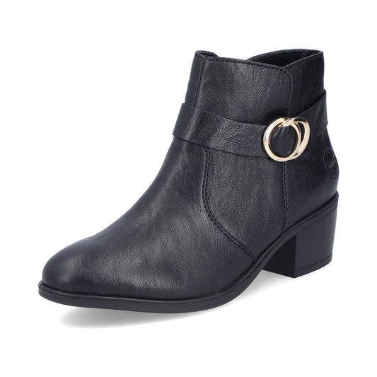 Rieker Ladies Boot 73975 BLACK 73975-00