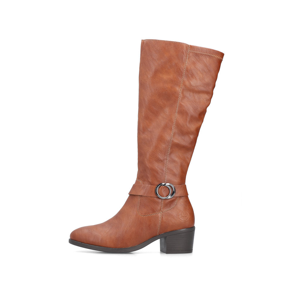 Rieker Classic Long Riding Boot 73990-22 NUT