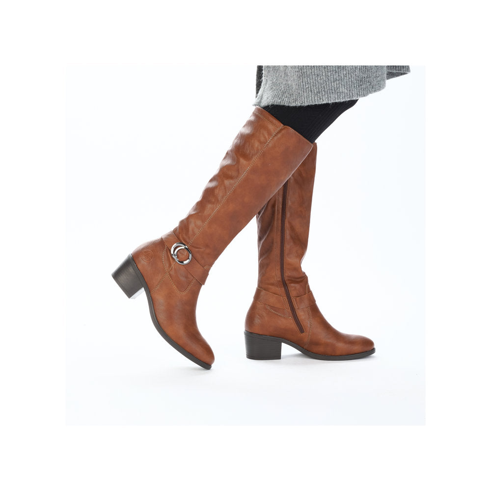 Rieker Classic Long Riding Boot 73990-22 NUT