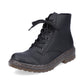 Rieker Ankle Boot with Lace and Zip BLACK 78240-00