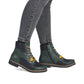Rieker 73510 PEACOCK Multi Lace Up Ankle Boot With Zip 73510-90
