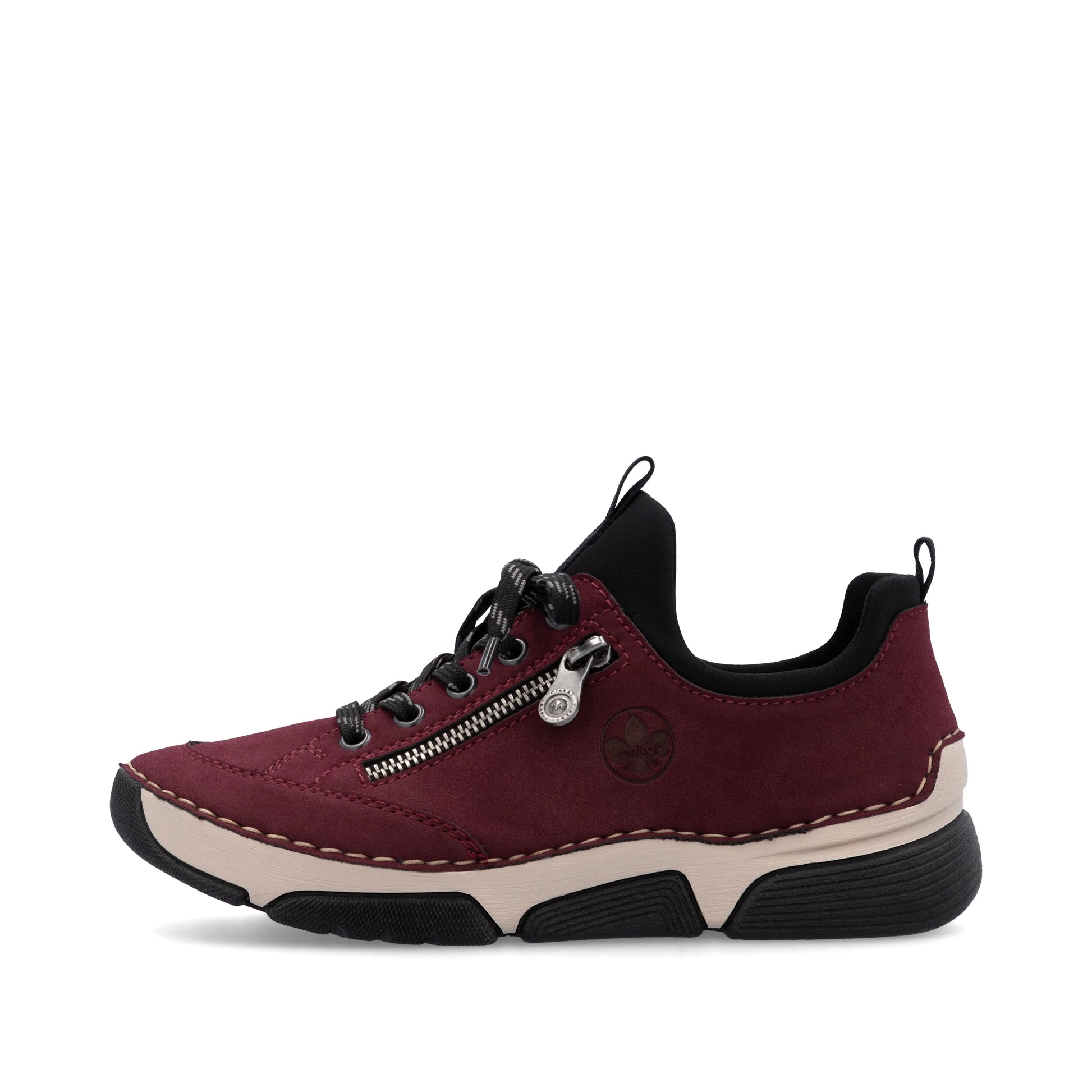 Rieker 45973 WINE Trainer Style Shoe 45973-35