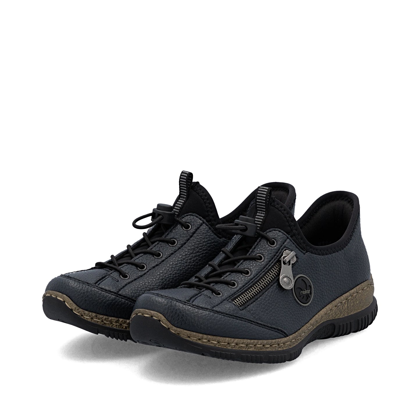Rieker N3267 DARK NAVY Slip On and Go Casual Shoe N3267-15