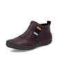 Rieker 52584 Zip Ankle Boot  BURGUNDY 52584-30