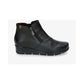 Valerias 9511 BLACK Soft Leather Wide Fitting Ankle Boot