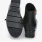 Valerias 9511 BLACK Soft Leather Wide Fitting Ankle Boot