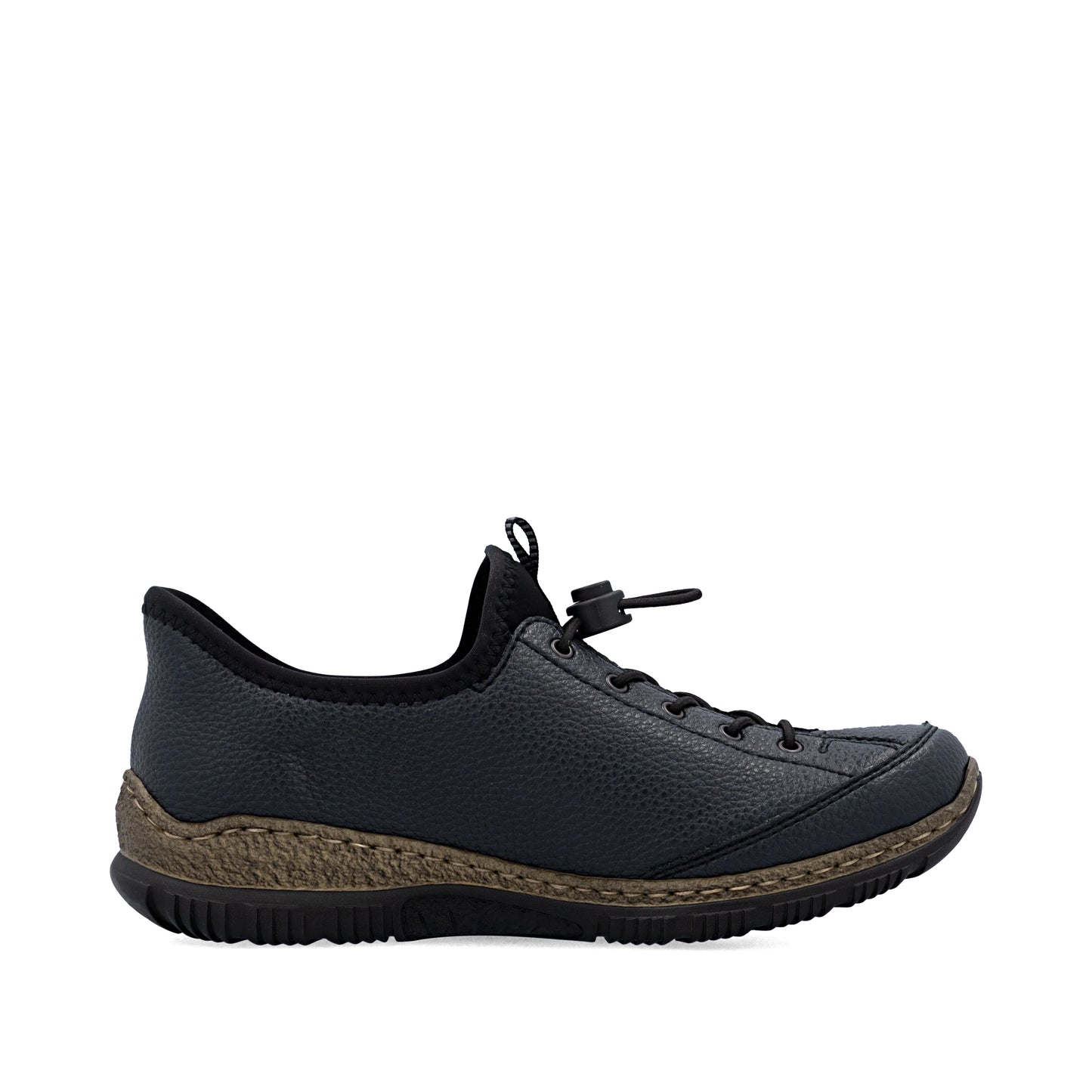 Rieker N3267 DARK NAVY Slip On and Go Casual Shoe N3267-15