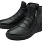 Lotus Atlanta BLACK Soft Leather Twin Zip Ankle Boot ULB405