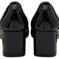 Lotus Shoe Aubrey Classic Court shoe with block heel  BLACK  PAT ULB443