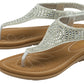 Lotus Toe-post sandal Aura