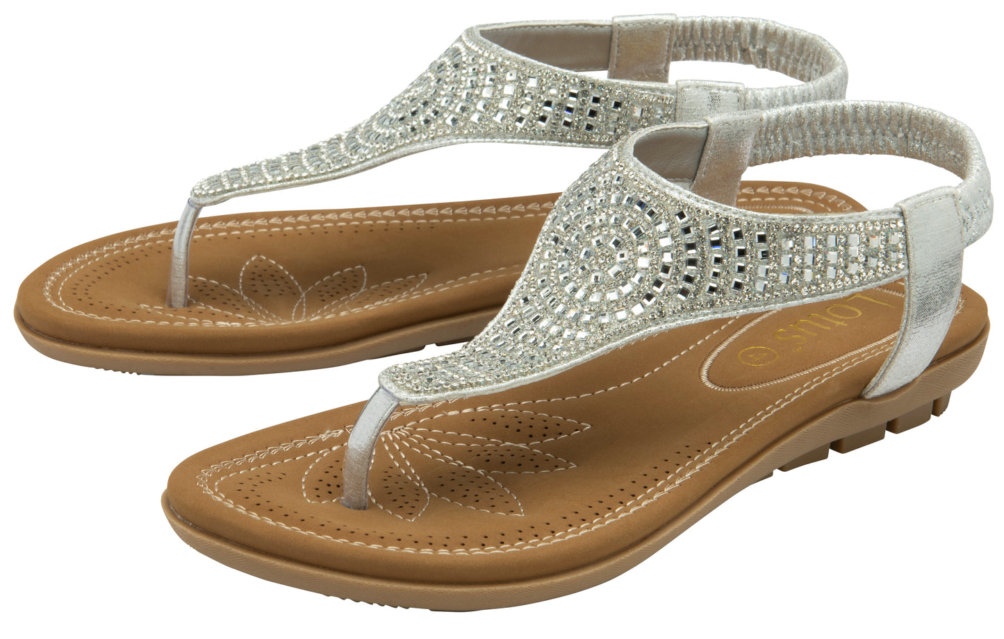 Lotus Toe-post sandal Aura