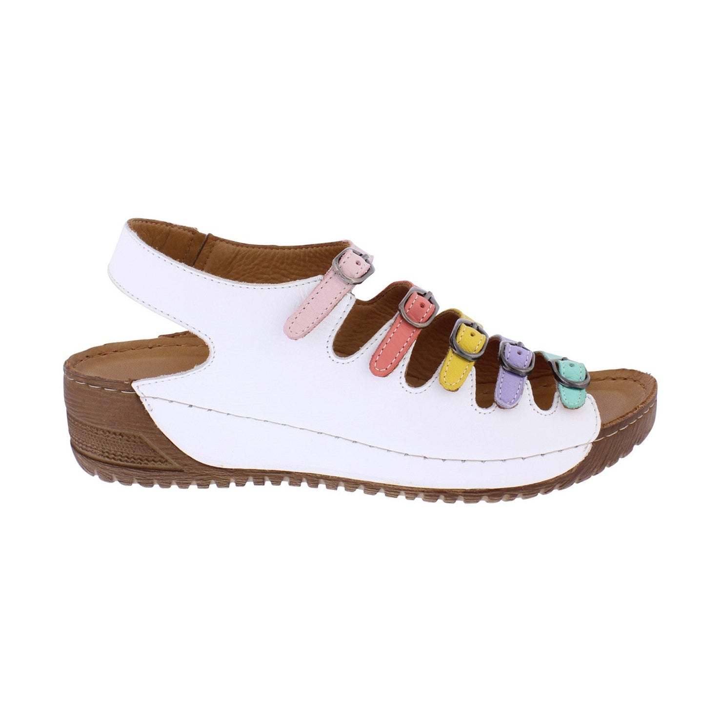 Adesso Astrid DOLLY MIX Soft Leather Wedge Sandal astrid-A6426