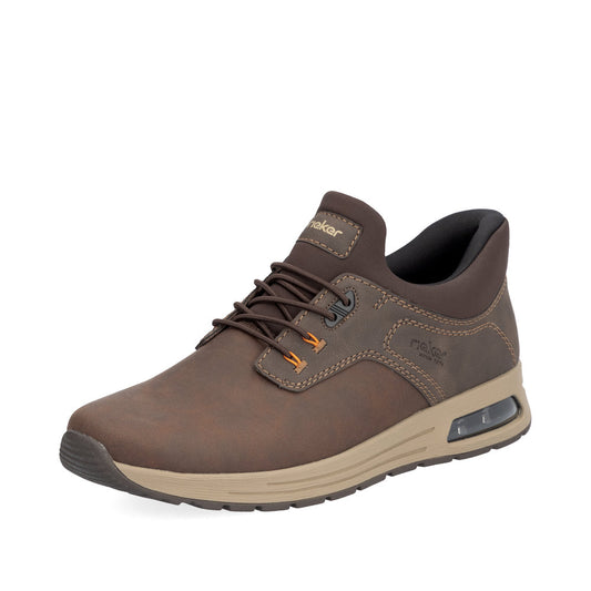 Rieker Men's Shoe B1051 Casual trainer style shoe BROWN B1051-25