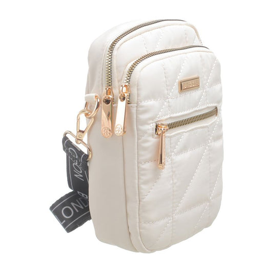 Bessie London Bj6174-1 Beige Crossbody Bag