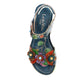 Laura Vita Bonito 05 JEANS Low Wedge touch fastening sandal Bonito 05