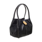 Bessie London Classic Button Bag BLACK BW446