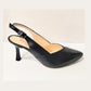 Bioeco 4009 Navy Leather Closed Toe Slingback Occasion Shoe Matching Bags Available 4009-1570