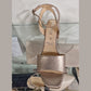 Bioeco Beige Pearl / Clutch bag to match 3942 Sandals B002-2244 metal