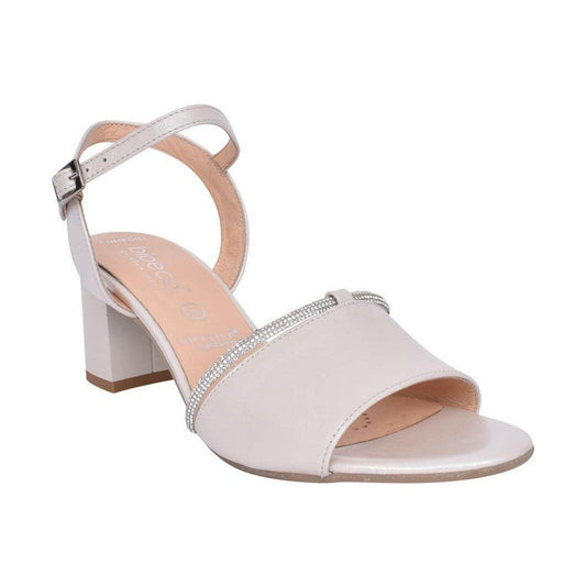 Bioeco Occasion Wear 4040 PEARL Wide Fitting Block Heel Dress Sandal 4040-2380-1661