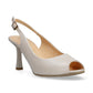 Bioeco Occasion Wear 4180 Sling Back Slim Heel Occasion Shoe PEARL 4180-2380-1315