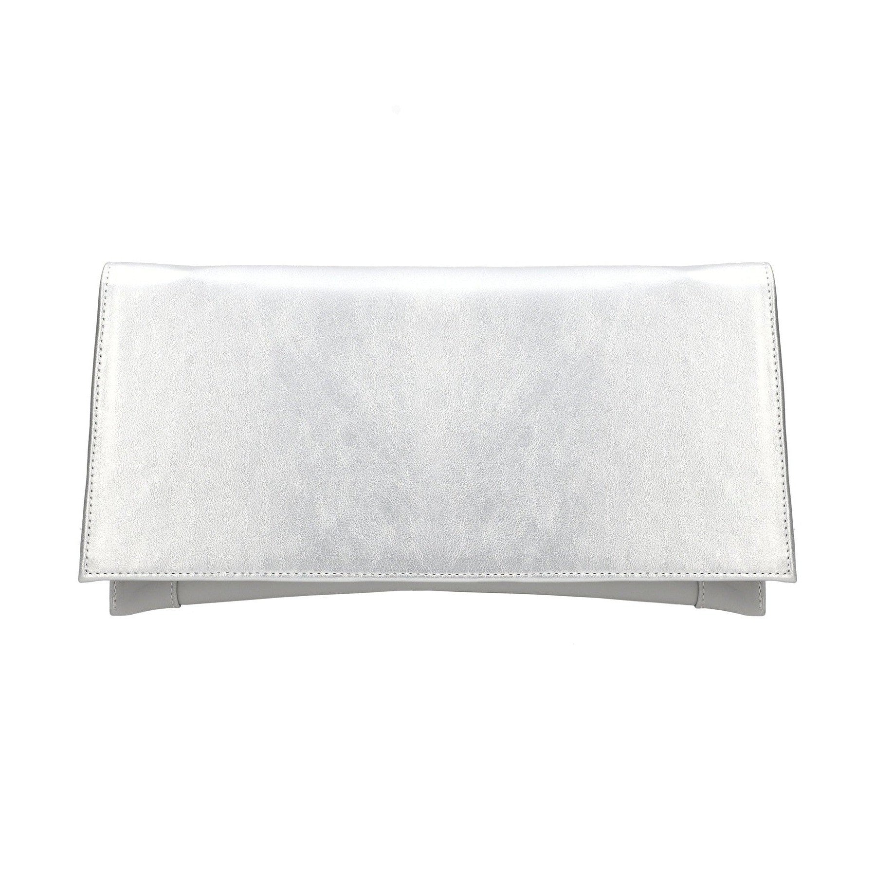 Bioeco Occasion Wear B002 SILVER 2439 Clutch Bag to Match 4180 Shoe