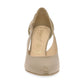 Bioeco Occasion Wear Classic Court Shoe 4079-1887 BEIGE PATENT