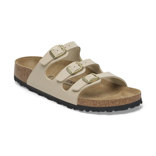 Birkenstock Florida Bf SANDCASTLE 3 Strap and Buckle Sandal Regular fit- 1029244