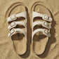Birkenstock Florida Bf SANDCASTLE 3 Strap and Buckle Sandal Regular fit- 1029244