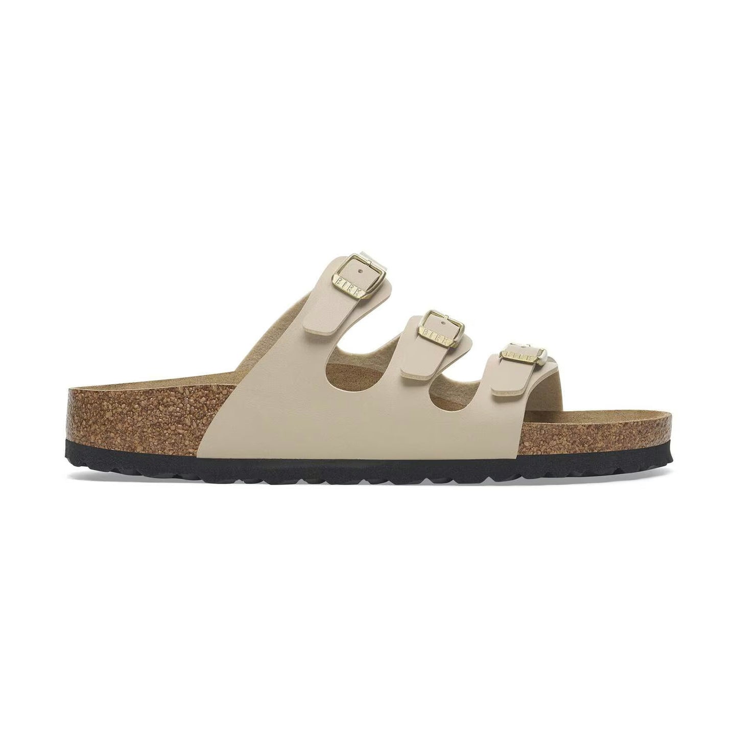 Birkenstock Florida Bf SANDCASTLE 3 Strap and Buckle Sandal Regular fit- 1029244