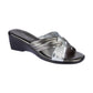 Boulevard SILVER Mule Sandal L9558 FS