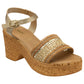 Lotus Platform Sandal Chelsia