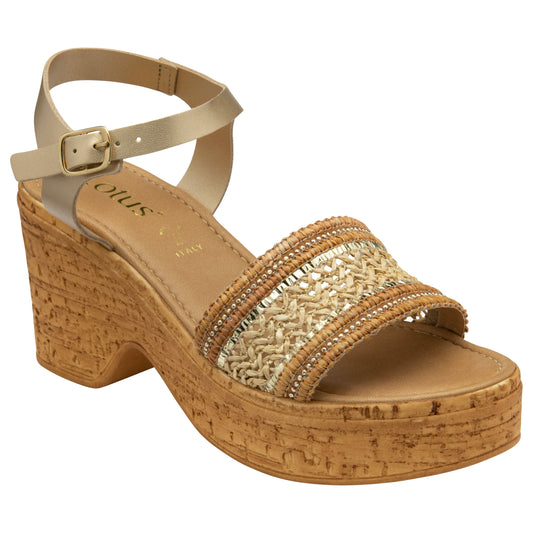 Lotus Platform Sandal Chelsia