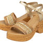 Lotus Platform Sandal Chelsia