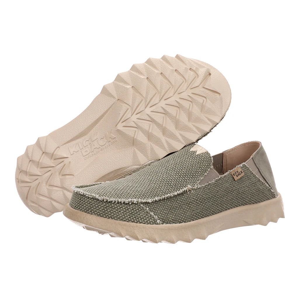 Kickback Couch VIBE KHAKI lightweight Slip On Shoe K10114106