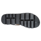 Cipriata BLACK Floral Trim Chunky Sole Sandal L417A