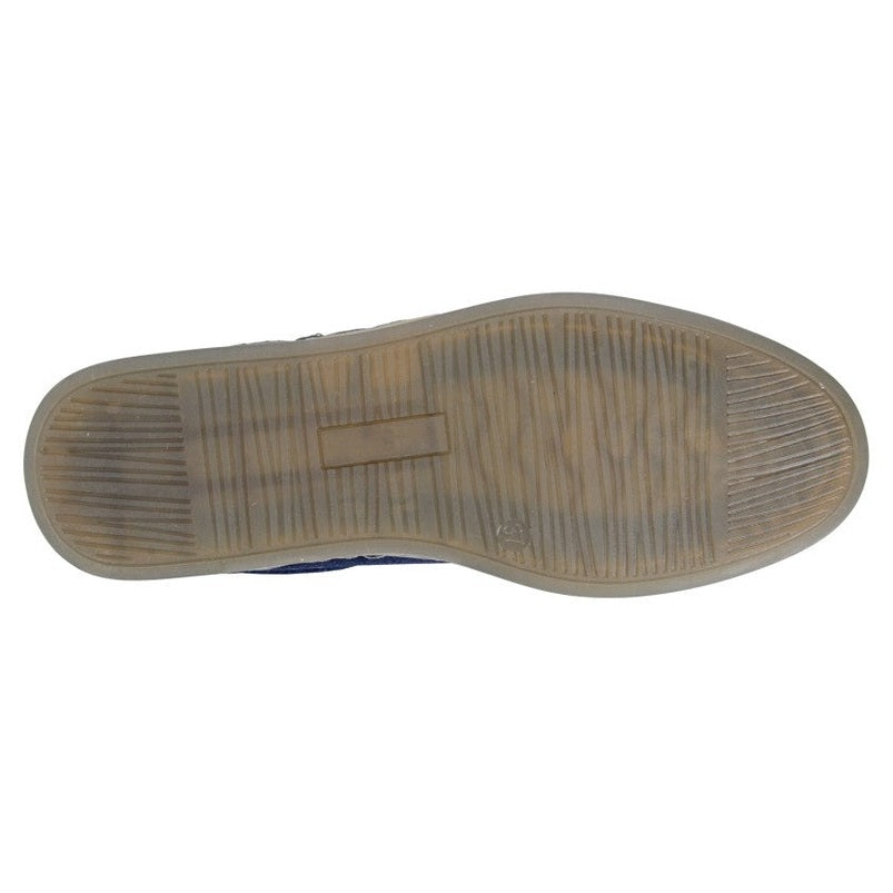 Cipriata L689 NAVY Suede Retro Trainer Style Shoe