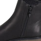 Cipriata Boot L052 Plain ankle boot with elastic gusset and zip BLACK L052A