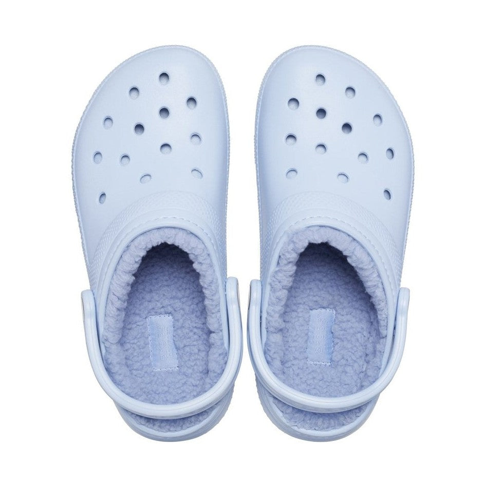Crocs 203591 BLUE CALCITE Lined Classic Clog 203591-4NS