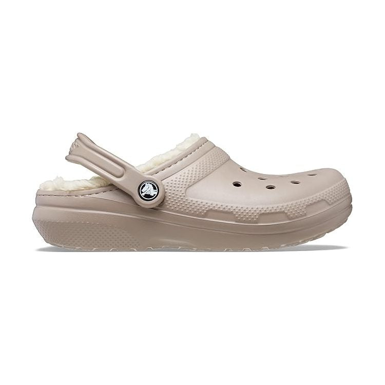 Crocs 207010 BONE Lined Classic Clog 207010-2YB