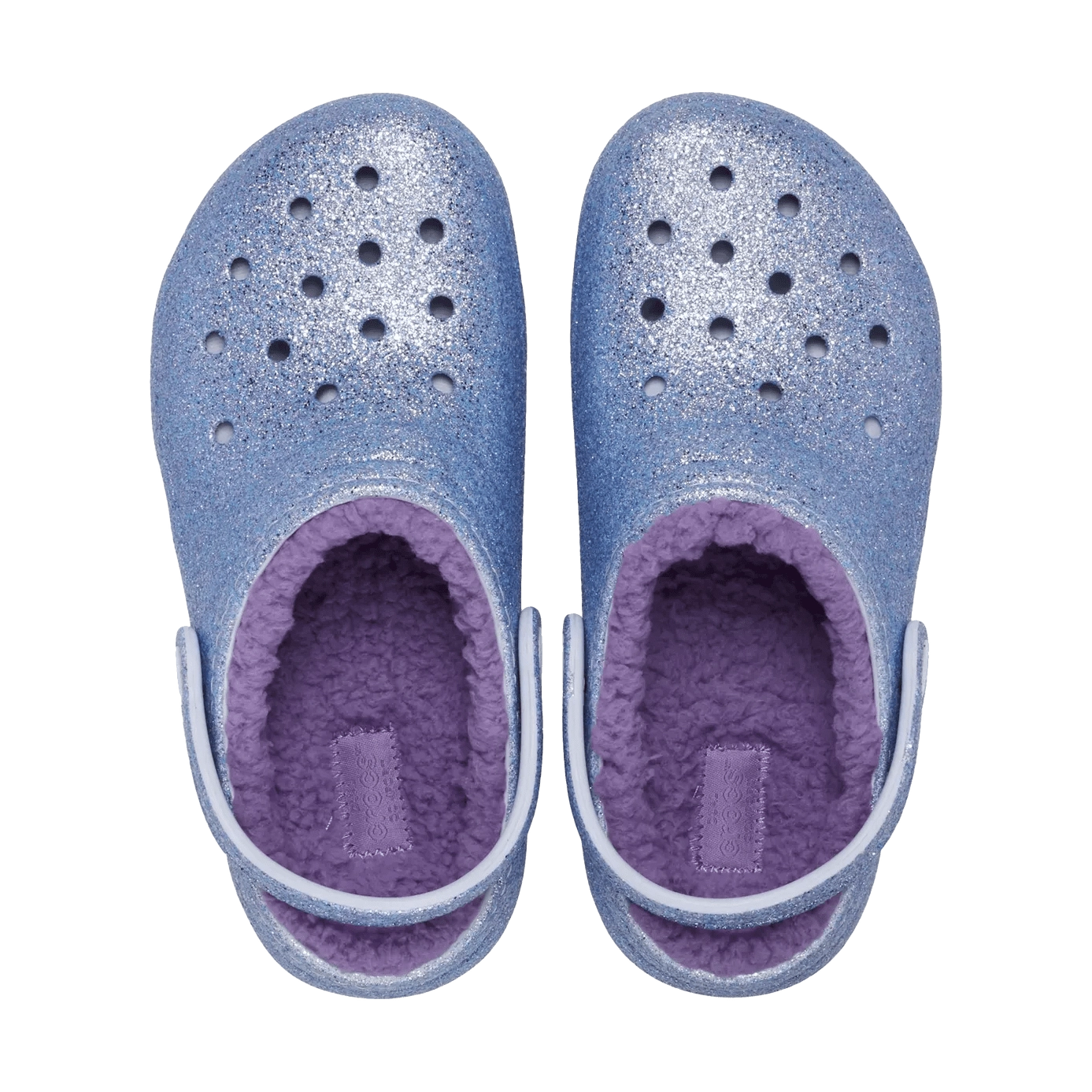 Crocs 207462 Lined Clogg FROSTED Glitter 207462-4PC