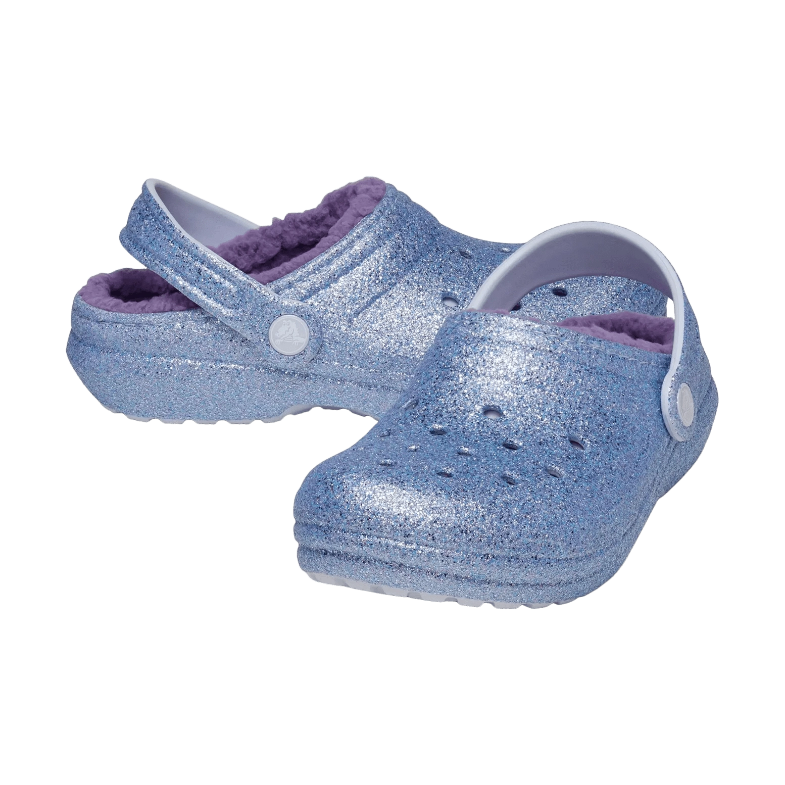 Crocs 207462 Lined Clogg FROSTED Glitter 207462-4PC