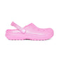 Crocs 207462 PINK TWEED Warm Lined Classic Clog 207462-6WY