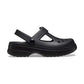 Crocs 210615 Mary Jane Back Strap Clog BLACK