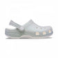 Crocs 210986 SILVER GLITZ 210986-100 Classic Clog